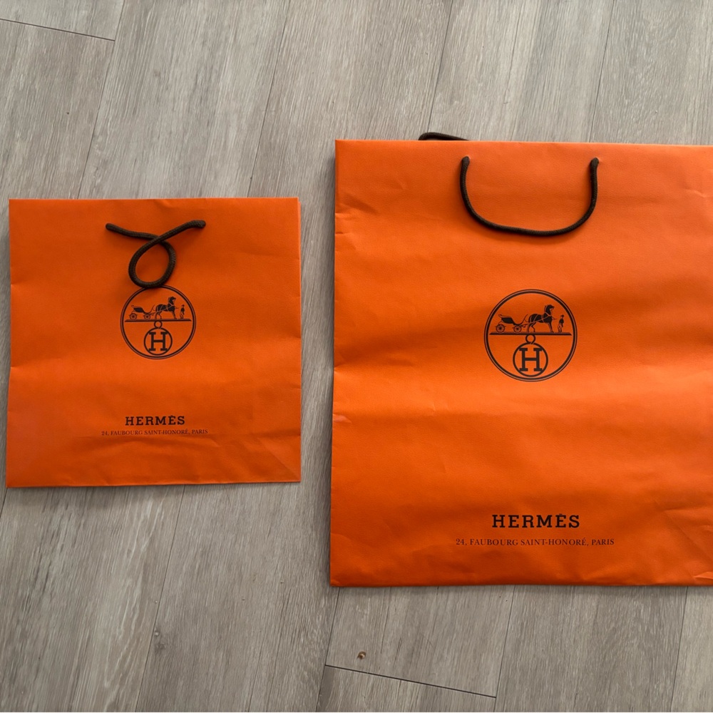 Hermes Shopping Bag Set